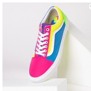 Vans Old Skool neon colorblock 9